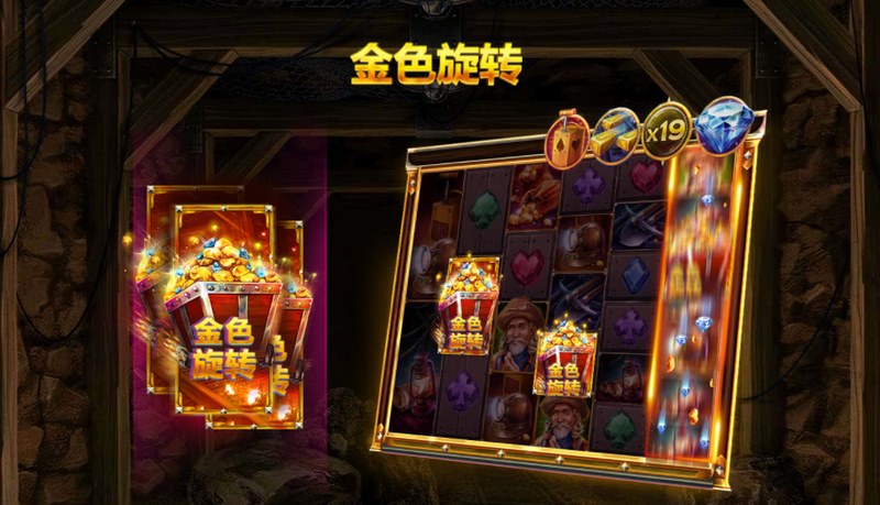 黄金炸弹客:引爆财富的冒险之旅! 6 金色旋转