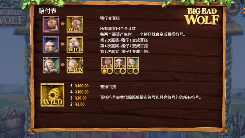 《大灰狼》——走进惊险与惊喜并存的奇幻森林! 4 免费游戏